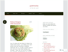 Tablet Screenshot of 3pastriesaday.wordpress.com