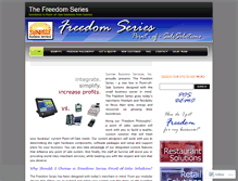 Tablet Screenshot of freedomseries.wordpress.com