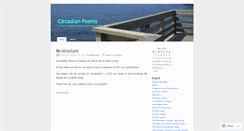 Desktop Screenshot of circadianpoems.wordpress.com