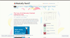 Desktop Screenshot of fuzzylogic85.wordpress.com