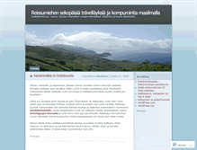 Tablet Screenshot of matkamies.wordpress.com