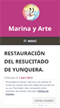 Mobile Screenshot of marinayarte.wordpress.com