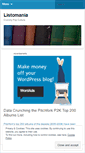 Mobile Screenshot of list0mania.wordpress.com