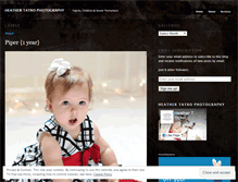 Tablet Screenshot of heathertatrophotography.wordpress.com