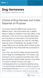 Mobile Screenshot of dogharnesses.wordpress.com