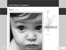 Tablet Screenshot of kristiepellegrinophotographs.wordpress.com