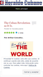 Mobile Screenshot of heraldocubano.wordpress.com