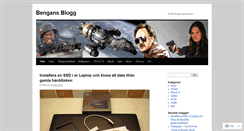 Desktop Screenshot of bengansblogg.wordpress.com