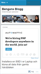 Mobile Screenshot of bengansblogg.wordpress.com