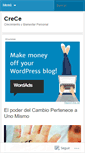 Mobile Screenshot of creixementibenestarpersonal.wordpress.com