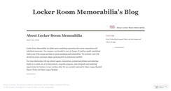 Desktop Screenshot of lockerroommemo.wordpress.com