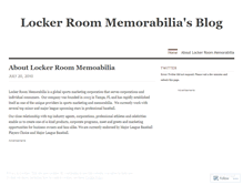 Tablet Screenshot of lockerroommemo.wordpress.com