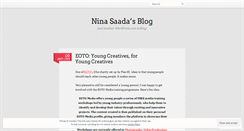 Desktop Screenshot of ninasaada.wordpress.com