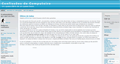 Desktop Screenshot of confissoesdecomputeiro.wordpress.com