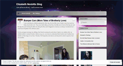 Desktop Screenshot of elizabethnblog.wordpress.com