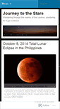 Mobile Screenshot of journeytothestars.wordpress.com