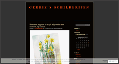 Desktop Screenshot of mijnschilderijen.wordpress.com