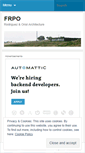 Mobile Screenshot of frpo.wordpress.com