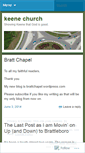 Mobile Screenshot of keenechurch.wordpress.com