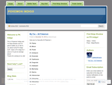 Tablet Screenshot of pkindigo.wordpress.com