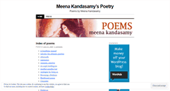 Desktop Screenshot of meenakandasamy.wordpress.com
