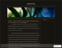 Tablet Screenshot of mshruti.wordpress.com