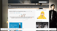 Desktop Screenshot of imaxcassies.wordpress.com