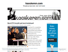 Tablet Screenshot of kaoskaoskeren.wordpress.com