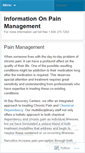 Mobile Screenshot of managingpain.wordpress.com