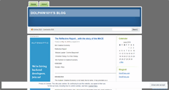Desktop Screenshot of dolphin1011.wordpress.com