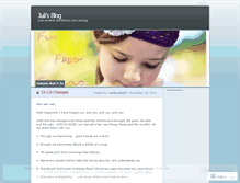 Tablet Screenshot of julibeckloff.wordpress.com