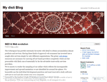 Tablet Screenshot of dristiblog.wordpress.com