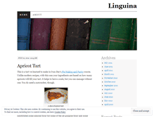 Tablet Screenshot of linguina.wordpress.com