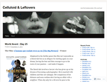 Tablet Screenshot of celluloidandleftovers.wordpress.com