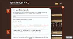 Desktop Screenshot of besjsc.wordpress.com