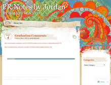 Tablet Screenshot of jordanmcd.wordpress.com