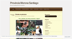 Desktop Screenshot of moronasantiago.wordpress.com