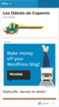 Mobile Screenshot of debatscopernic.wordpress.com