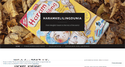 Desktop Screenshot of haramkelilingdunia.wordpress.com