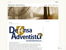 Tablet Screenshot of defensaadventista.wordpress.com