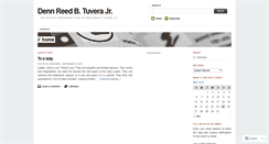 Desktop Screenshot of denntuverajr.wordpress.com