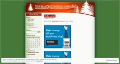 Desktop Screenshot of nigerianprofessional.wordpress.com