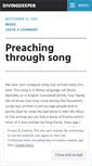 Mobile Screenshot of divingdeeper.wordpress.com