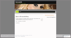 Desktop Screenshot of nichole86myblog.wordpress.com