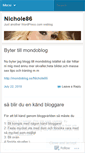 Mobile Screenshot of nichole86myblog.wordpress.com