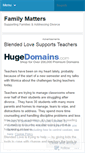 Mobile Screenshot of familymattersok.wordpress.com
