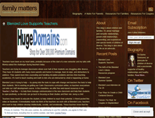 Tablet Screenshot of familymattersok.wordpress.com