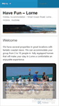 Mobile Screenshot of lornehavefun.wordpress.com
