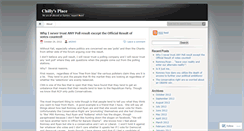 Desktop Screenshot of chillysplace.wordpress.com