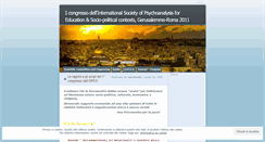 Desktop Screenshot of ispecongress.wordpress.com